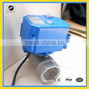 9-24volt 220v 230v motor operated water valve with manual override function for drinking water, water purify