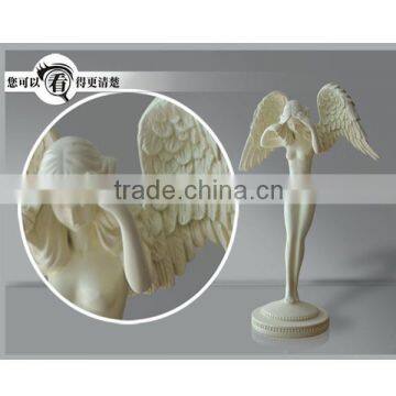 Customized Polyresin Statue Personalized Angel Ornaments For Kids