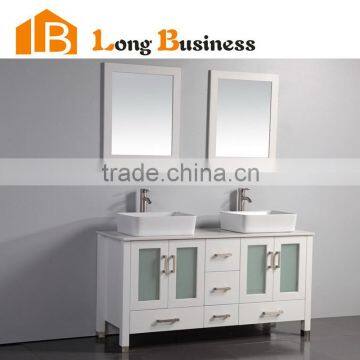 LB-DD2074 American type hot sell wood bathroom vanity with cheap price