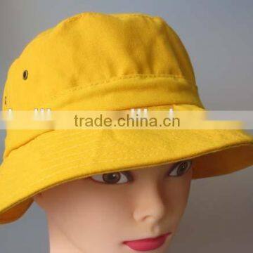 brushed CVC bucket hat,blank bucket hats