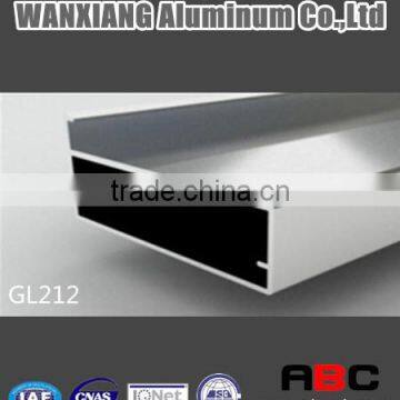 Extruded aluminium profiles kitchen profile frame profile GL212