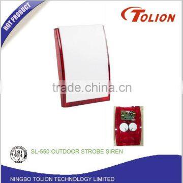 Strobe siren Outdoor Siren and Strobe Light Wired Flashing Siren internal and external siren