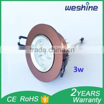 Coffee Design LED Ceiling Lights Long Lifespan 3w 5w 7w LED Down Lights photo-2