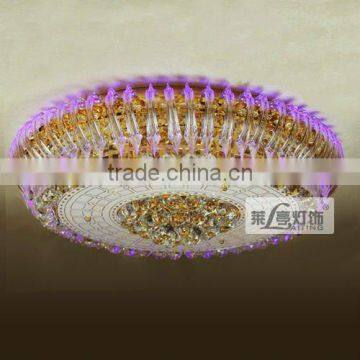 Luxury acrylic crystal led ceiling lighting