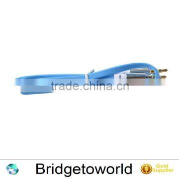 Factory Metal 3.5 mm Audio AUX Flat Cable for Studio/HD/SOLO Male to Male photo-3