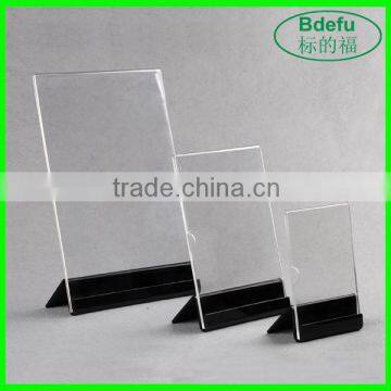 Paper Display Stand Acrylic Display Rack for Countertop                        
                                                Quality Choice