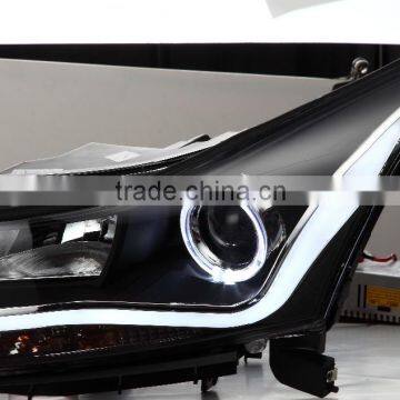 LED lamp type CE certification Chevrolet cruze 2012 accessories angel eyes led head lamp cruze bixenon projector headlight                        
                                                Quality Choice