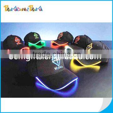 Promotional 6 panels LED Baseball Cap/ Flashing Cap / Advertising Light up Cap