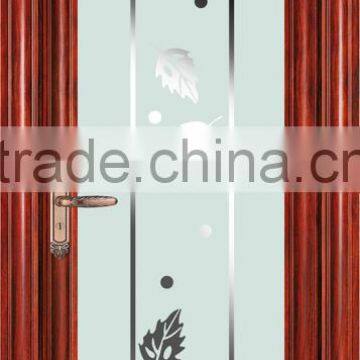 Double Glass Swing Aluminium Door T-1061