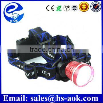 Energy-saving High Power Moveable Plastic LED Headlamp