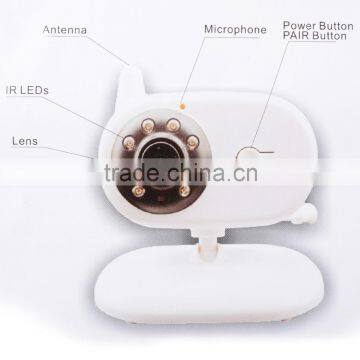 2 Way Talk 3.5" Color Video Baby Monitor Wireless Safety Camera Temperature Monitor Baby Monitor Night Vision photo-3