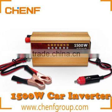 CE Approval Cheaper Cigarette Lighter Intelligent 12v dc 1500w car inverter with usb port