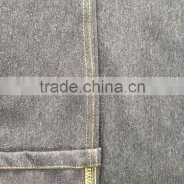 60%cotton 30%polyester 10%spandex fancy knitted fabric with colored spun yarn