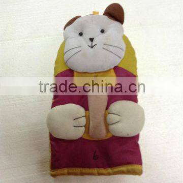 Cartoon oven mitts, cat kitchen glove