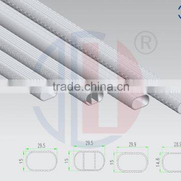 Tube Sliver Aluminium Profile For Clothers Hanging Poles Series