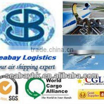 cheap air shipping/service/rate from Hong Kong, Qingdao, Shanghai to Malaga