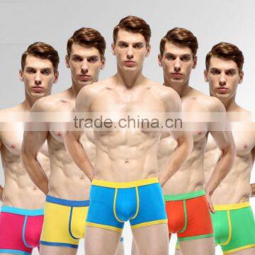 Fashion new design Colorful Men cotton lycra sexy boxers shorts /Boy boxers briefs                        
                                                                Most Popular