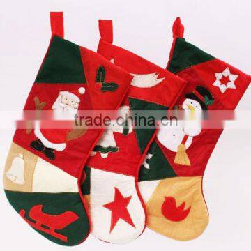 Hot Sale Hanging Christmas Santa Sack;decorative Christmas Santa Sack;ornamental Christmas Santa Sack