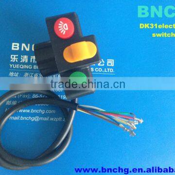 hot sales DK31 electrombile switch with rocker button