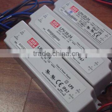 Type of Meanwell LPV 24V series led power supply transformers, power supplies, led inverter