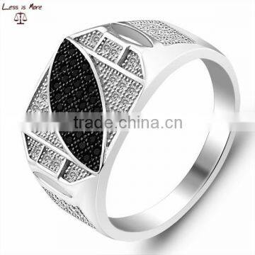 Jewelry Sterling Silver Men Gay Ring Fashionable Engagement Ring for Men