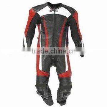 Leather Motorbike Suit , Leather Racer Jacket