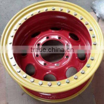 2015 hot sale double side 4x4 beadlock steel rims