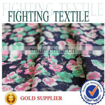 New Fashion 75d 100%polyester Printed Floral Chiffon/georgette Fabric photo-4