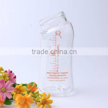 210ml Factory High Quality Unique Shape Baby Products Accessories Mouth Blown BPA Free Glass Baby Feeding Bottle photo-5