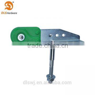 DLS F138-B 2016 new design no gear, no voice adjustment free angel stop silent sofa headrest hinge