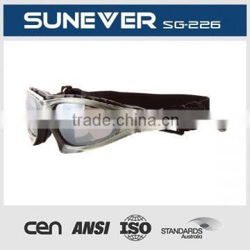 motorcycle sunglasses and motorcycle goggle with z87.1 en166