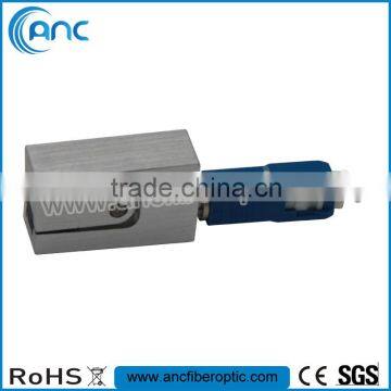 Manufacturer SC Bare Fiber Optic Adapter for Splice & Test