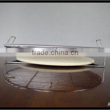Chinese Auplex Ceramic Pizza Stone for Kamado