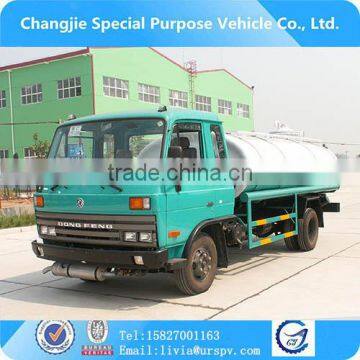 environmental protection residential 3c certificate fecal suction truck dongfeng