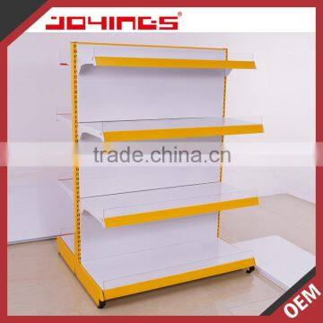 Joyings Powder Coating Finish Gondola Supermarket Shelf