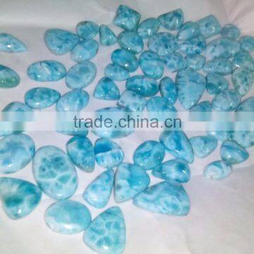 Natural larimar gemstones wholesale natural semi precious stones wholesale
