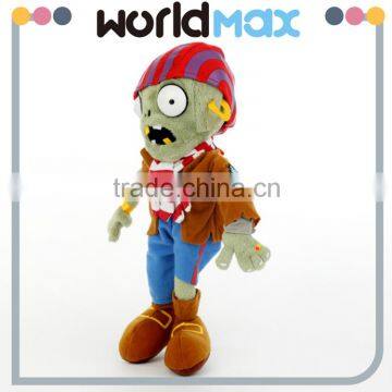 Plants VS Zombies Toy Pirate Zombie Plush Doll