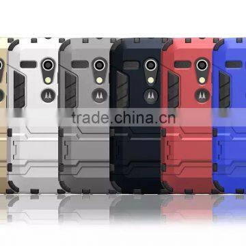 Wholesales Iron-Bear Rugged Hybrid Stand Shockproof Phone Case Cover For Motorola Moto G