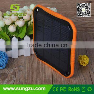 5600 mAh standard portable solar panel charger,solar power bank