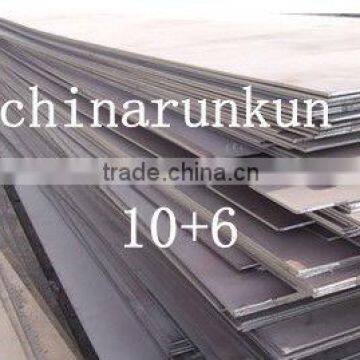 bimetal wear resistant plate for cement machinery/Q235[ss400] RK-100