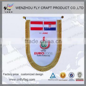 Top grade hot-sale football club exchange pennant