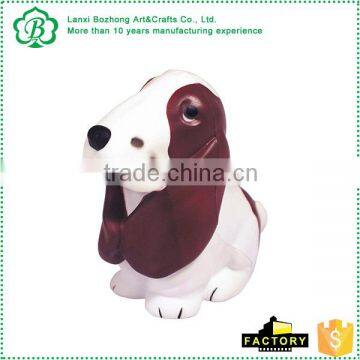 High quality hot sale Basset Hound Stress Ball , Basset Hound Stress Ball toy for promotional event with logo