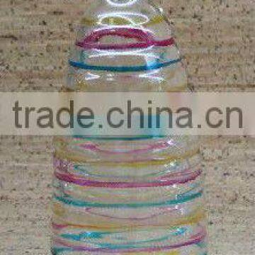 Glass oil bottle