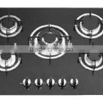 Glass gas hob with CE