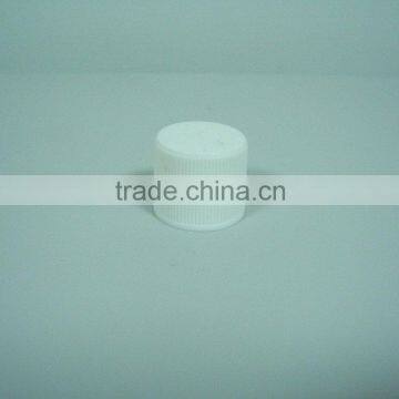 24/410 white color pp normal screw cap for pet bottle,glass bottle