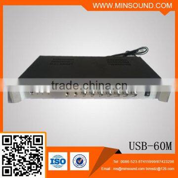 Minsound USB-60M microphone amplifier with U disk
