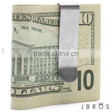 stainless steel money clip