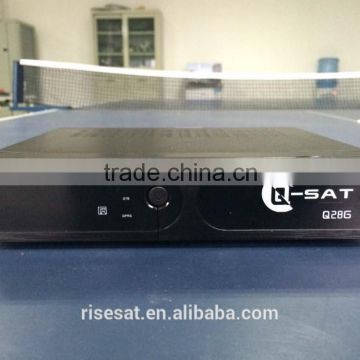 2015 hot product Q-SAT Q28G,Q-SAT Q28,qsat q28g hd dvb-s2+t2 gprs free 1year iks factory price