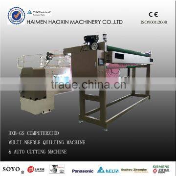 HXB94-2GS High speed Computer multi needle quilting machine auto cutting machine