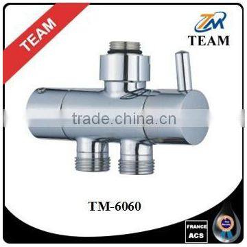 TM-6060 shower accessories brass material ceramic diverter adjust water outlet bathroom fittings